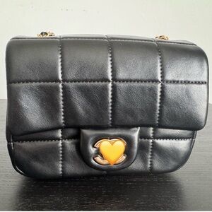 Black Quilted Shoulder Bag